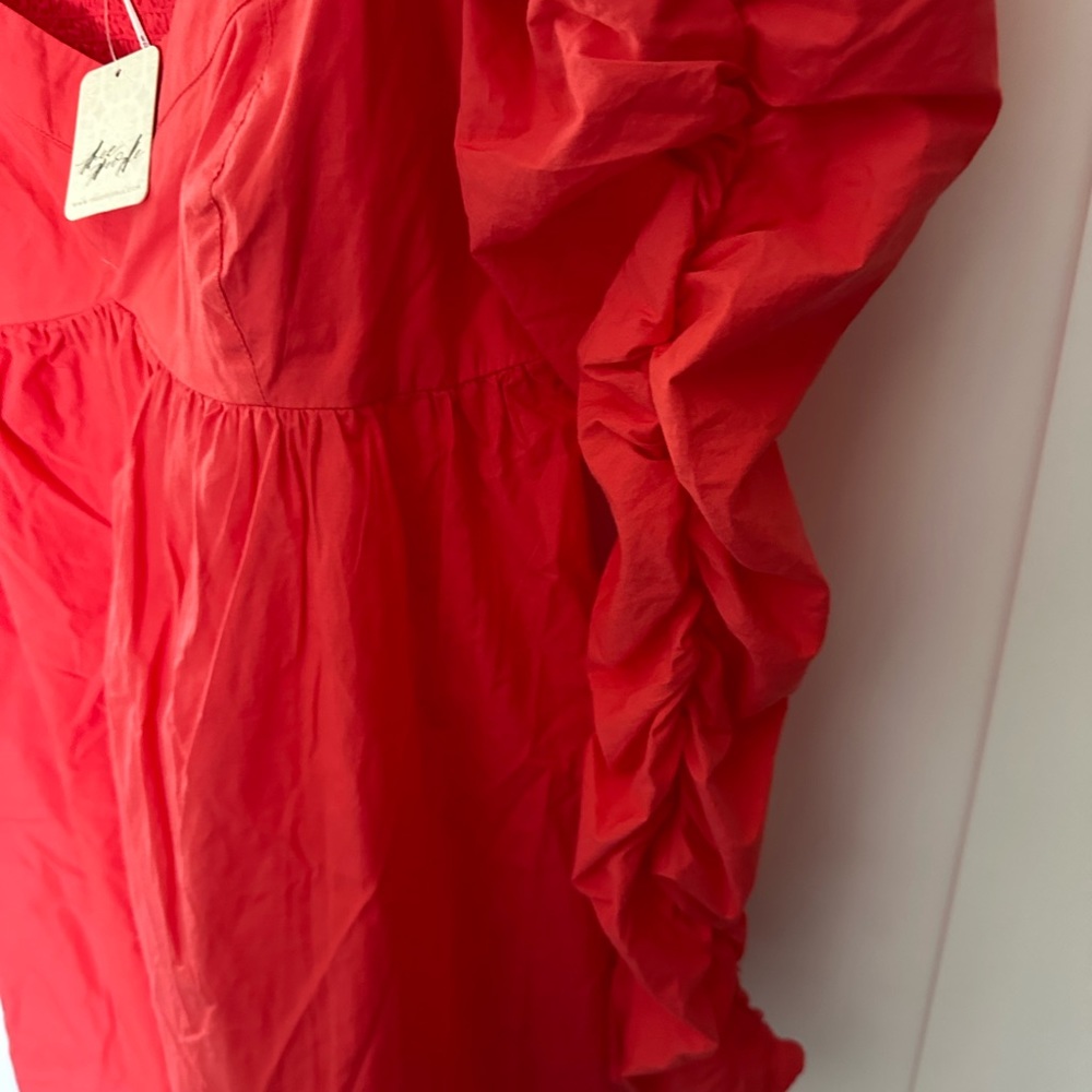 NWT Free People Lindsay BABYDOLL Dress Size Medium - Picture 8 of 9
